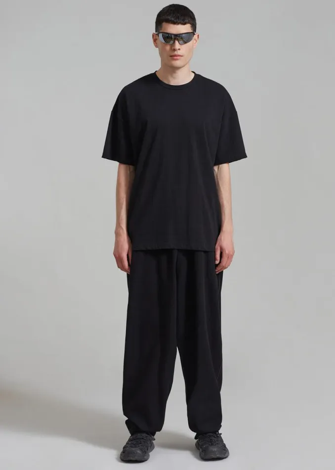 The Frankie Shop Joshua Baggy Pants 8211 Black Shop Clothing