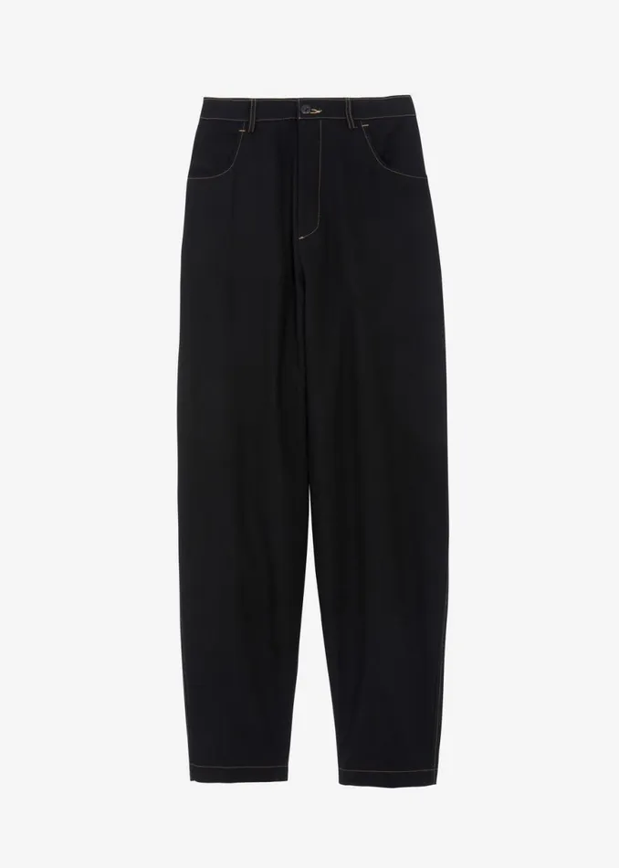 The Frankie Shop Joshua Baggy Pants 8211 Black Shop Clothing