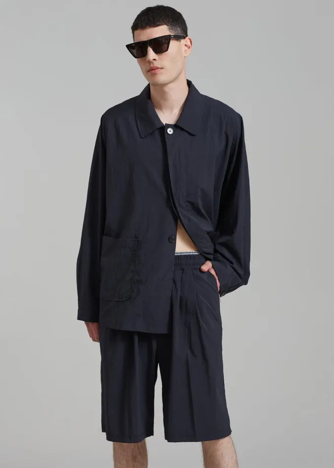 The Frankie Shop Kabo Tracksuit Shorts 8211 Black Shop Clothing