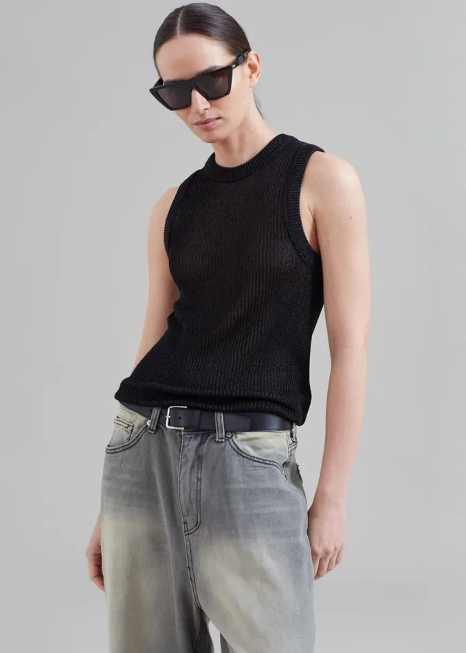 The Frankie Shop Kane Wide Jeans 8211 Grey Wash Shop Denim