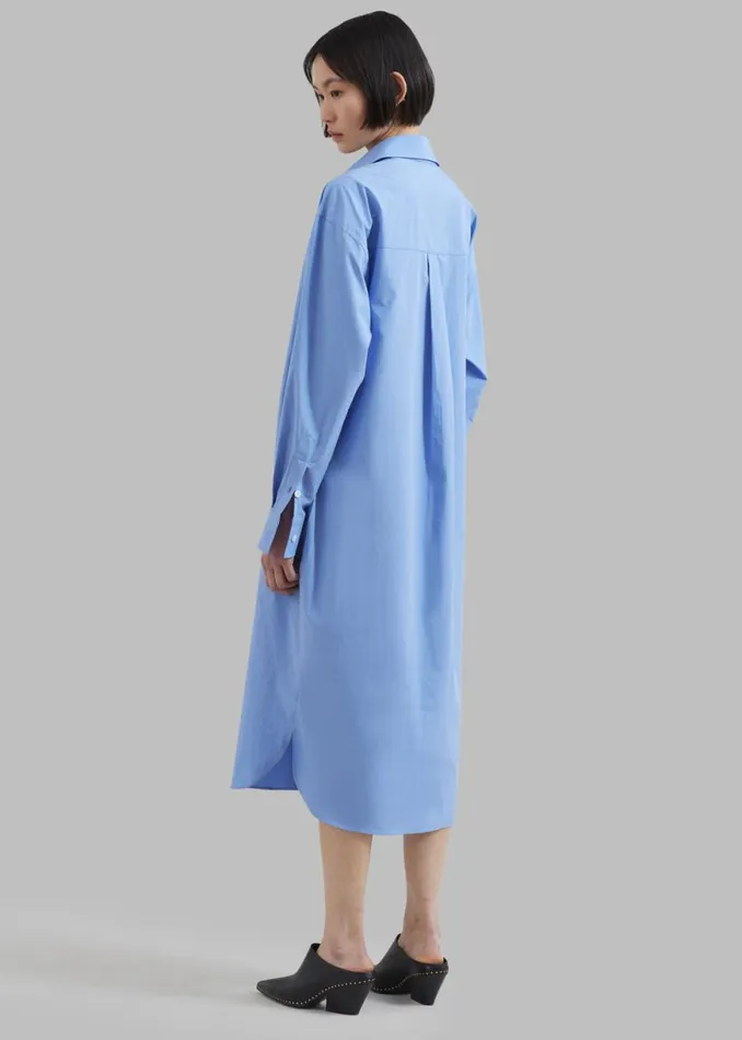 The Frankie Shop Raven Pocket Shirt Dress 8211 Sky Shop Dresses