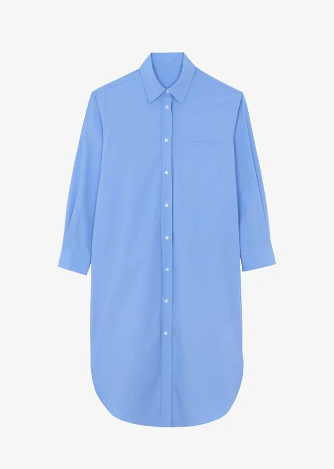 The Frankie Shop Raven Pocket Shirt Dress 8211 Sky Shop Dresses