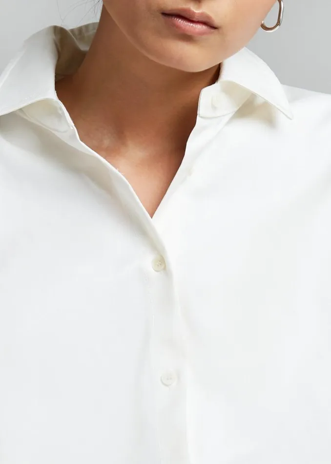 The Frankie Shop Sabi Blouse 8211 Ivory Shop Tops