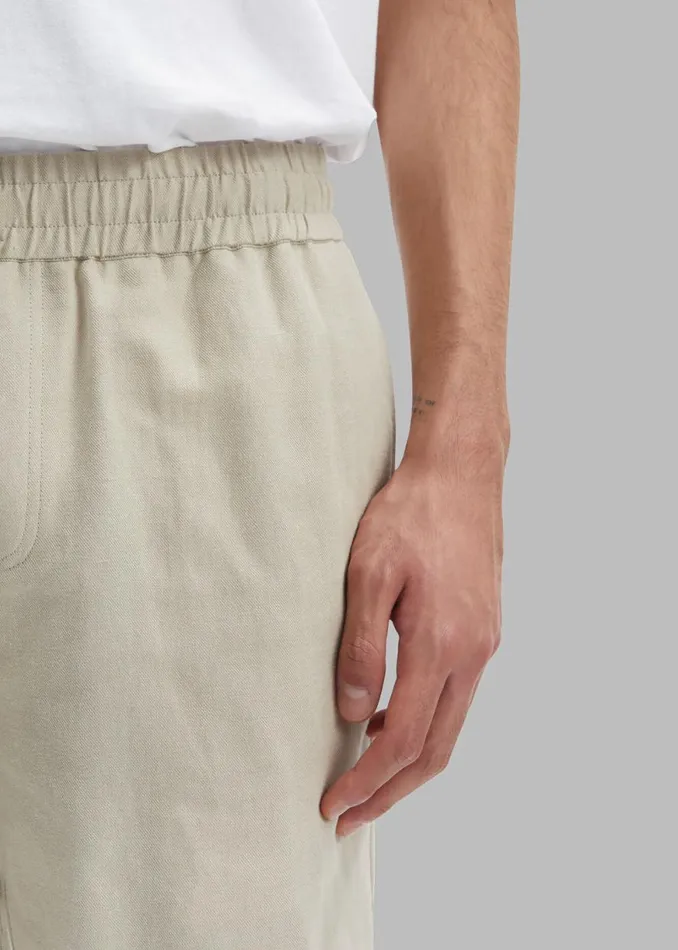 The Frankie Shop Samse Samse Smith Shorts 8211 Agate Grey Shop Clothing