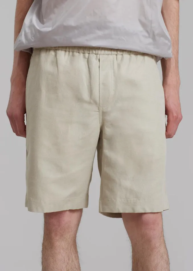 The Frankie Shop Samse Samse Smith Shorts 8211 Agate Grey Shop Clothing