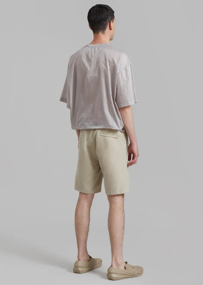 The Frankie Shop Samse Samse Smith Shorts 8211 Agate Grey Shop Clothing
