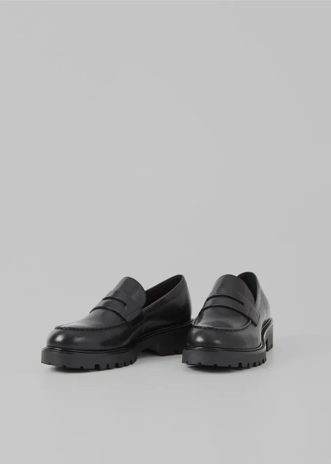 The Frankie Shop Vagabond Kenova Loafer 8211 Black Shop Shoes