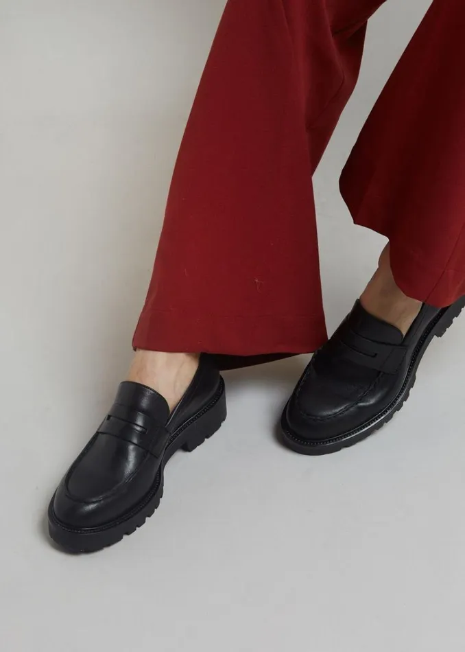The Frankie Shop Vagabond Kenova Loafer 8211 Black Shop Shoes