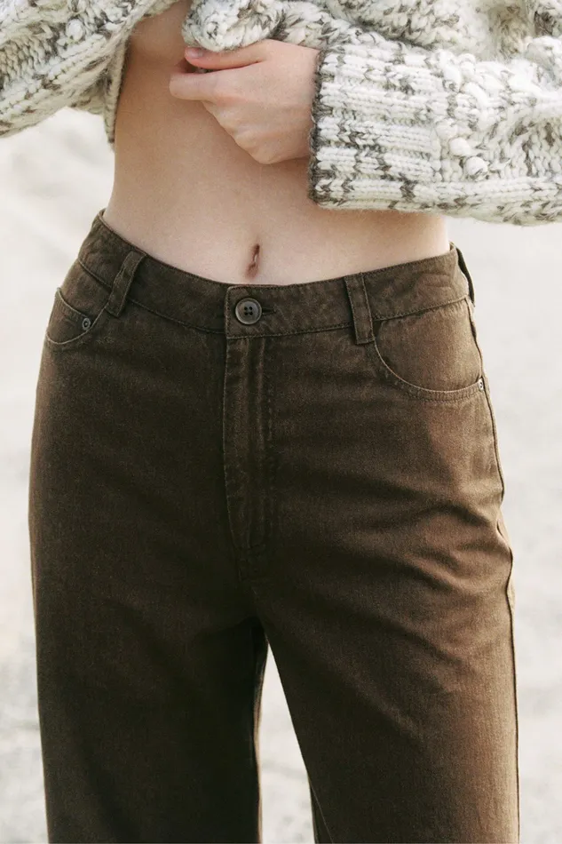 The Mary Pant Coffee Women Bottoms Christy Dawn The Mary Pant Coffee Women Bottoms Christy Dawn