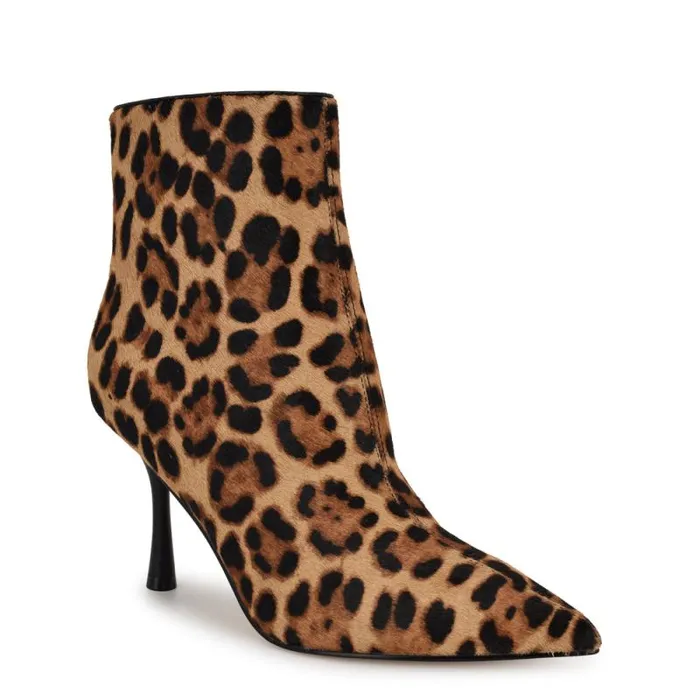 Therin Dress Booties Leopard Women Nine West Boots and Booties Therin Dress Booties Leopard Women Nine West Boots and Booties
