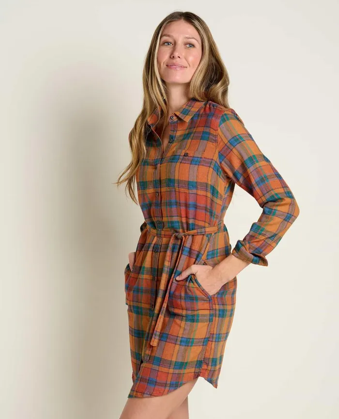 ToadandCo Dresses ReForm Flannel Shirtdress Hazel 8211 Women039s