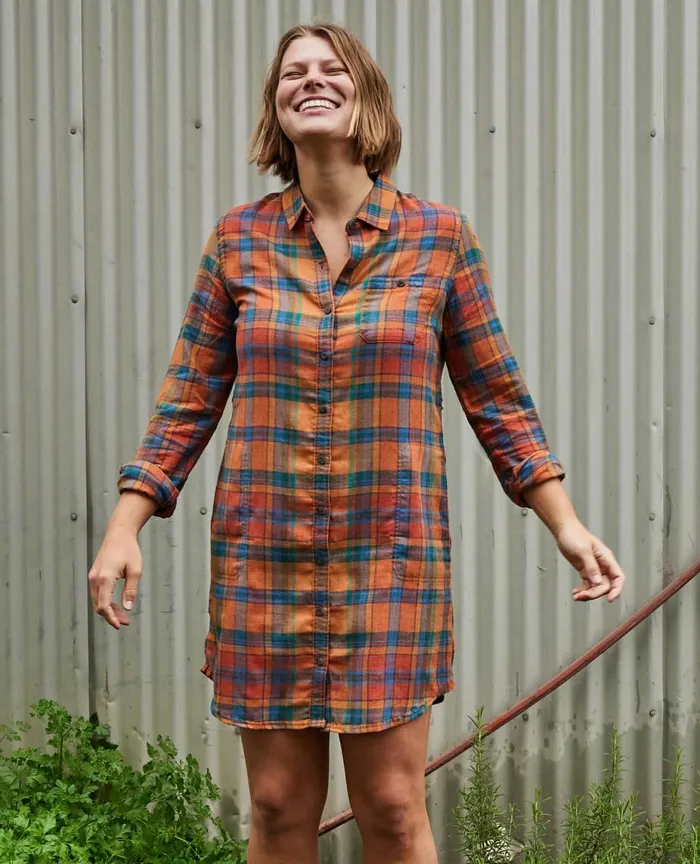 ToadandCo Dresses ReForm Flannel Shirtdress Hazel 8211 Women039s