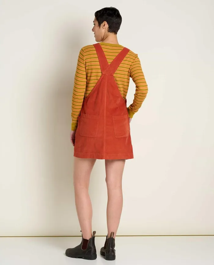 ToadandCo Dresses Scouter Cord Jumper Cinnamon 8211 Women039s