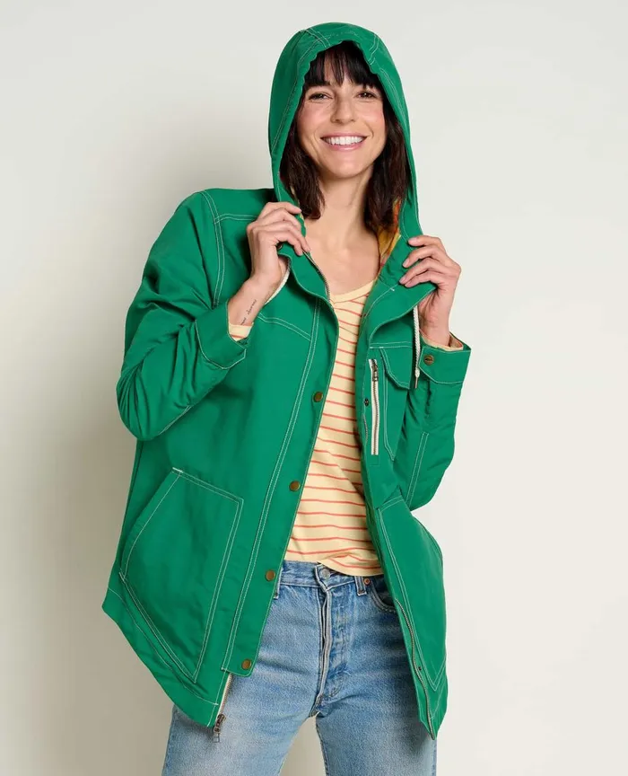 ToadandCo Jackets and Layers Women039s Forester Pass Parka Fern 8211 Women039s