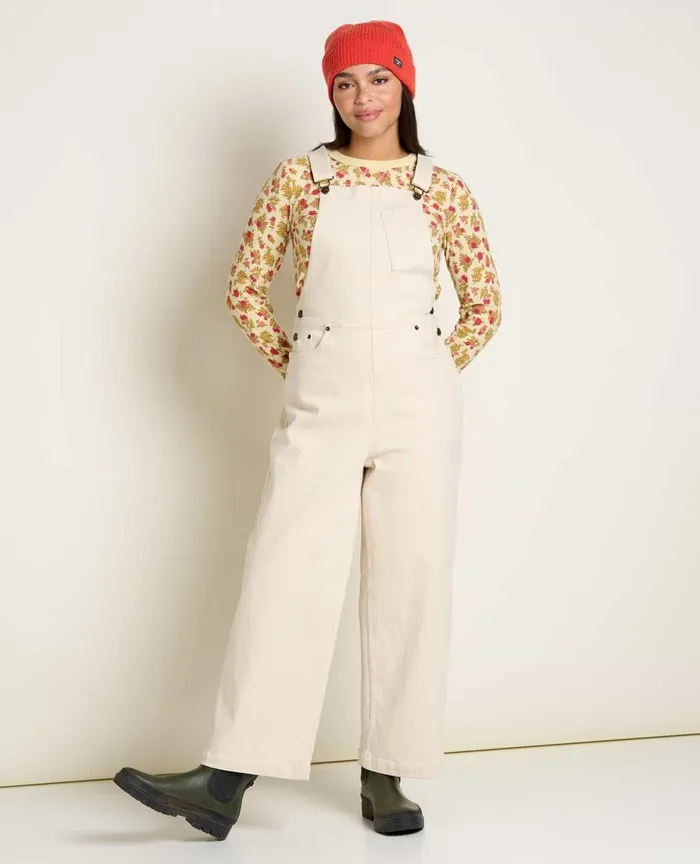 ToadandCo Jumpsuits and Overalls Balsam Seeded Denim Overall Natural 8211 Women039s
