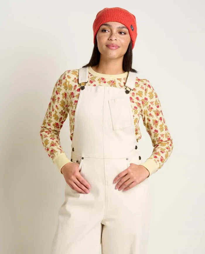 ToadandCo Jumpsuits and Overalls Balsam Seeded Denim Overall Natural 8211 Women039s