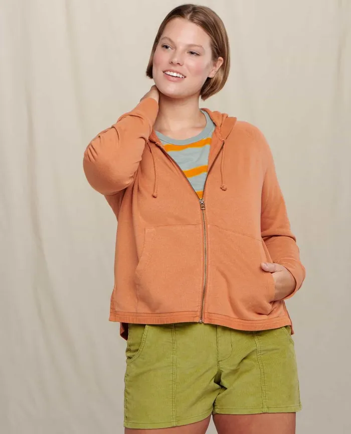 ToadandCo Loungewear and Sleep Women039s Epiq Zip Hoodie Hazel 8211 Women039s