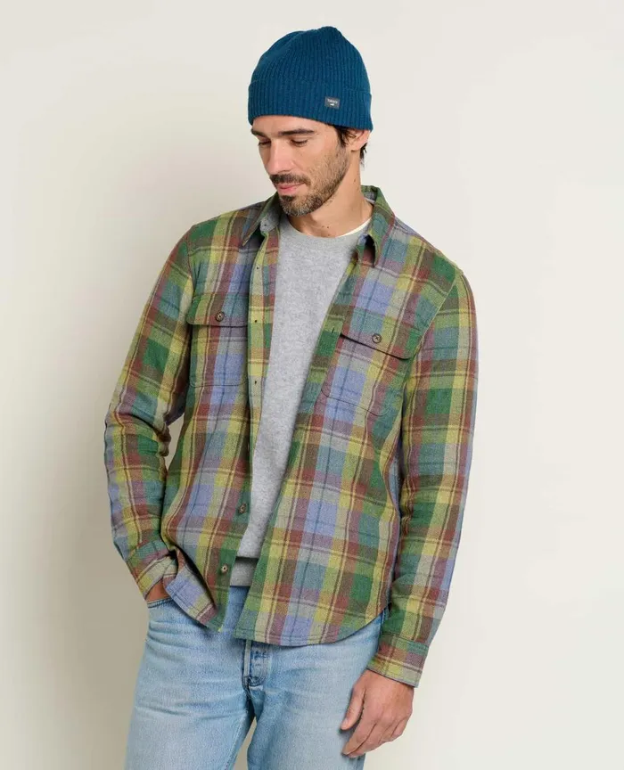 ToadandCo Shirts Ranchero Long Sleeve Shirt Chive 8211 Men039s
