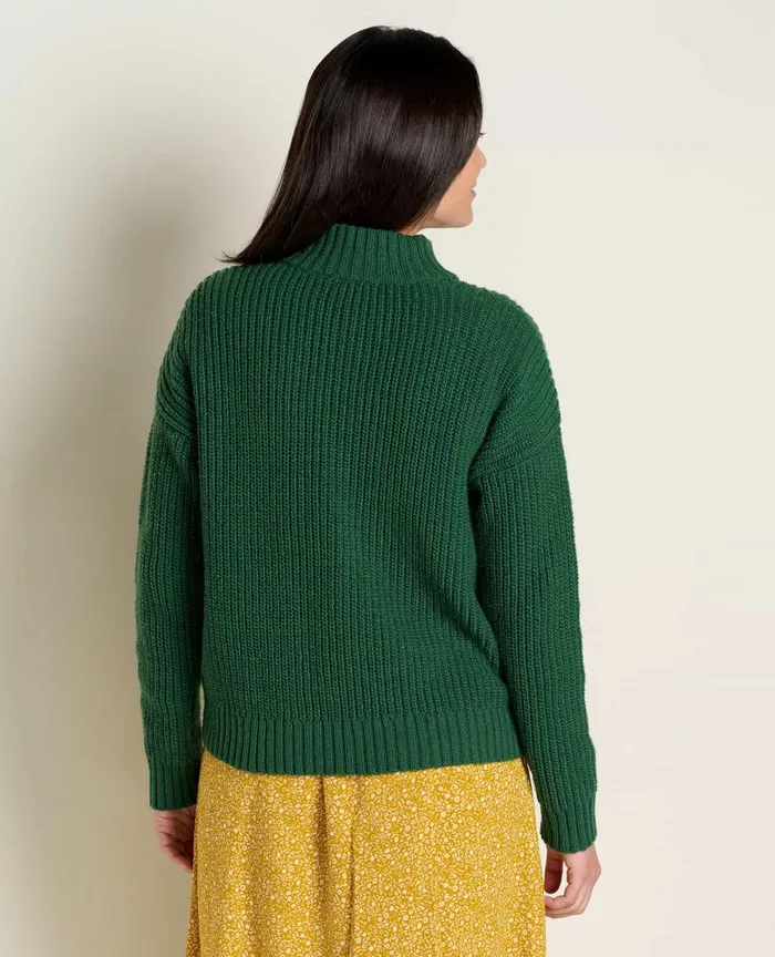 ToadandCo Sweaters Moss Point Henley Sweater Pasture 8211 Women039s