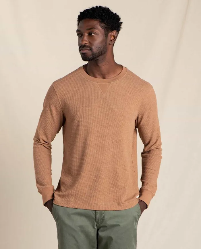 ToadandCo TShirts Framer II Long Sleeve Crew Adobe 8211 Men039s