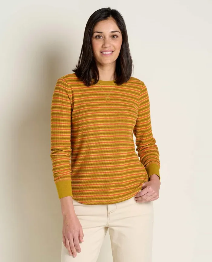 ToadandCo Tops and TShirts Foothill Long Sleeve Crew Pike Stripe 8211 Women039s