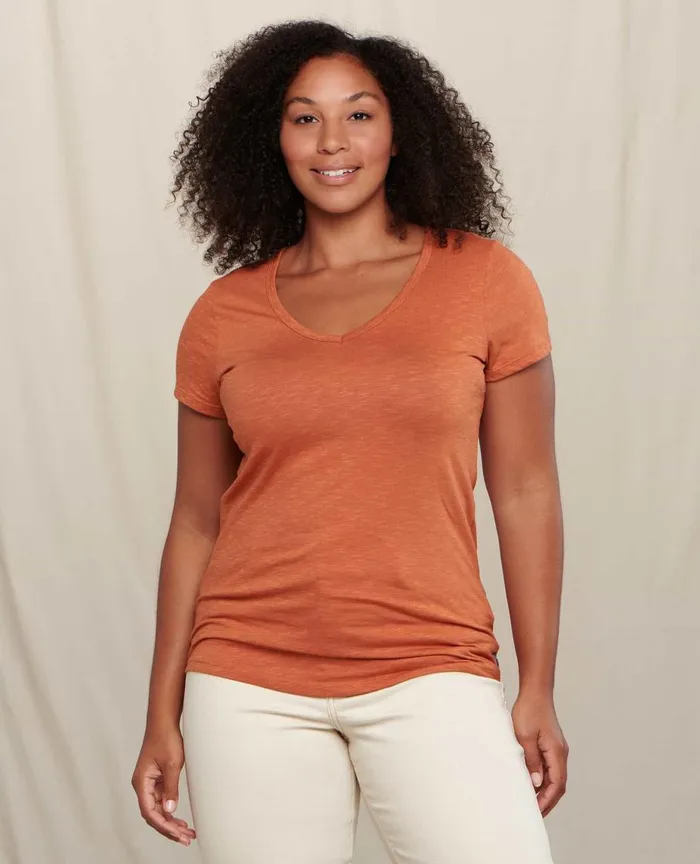 ToadandCo Tops and TShirts Marley II Short Sleeve Tee Rust 8211 Women039s