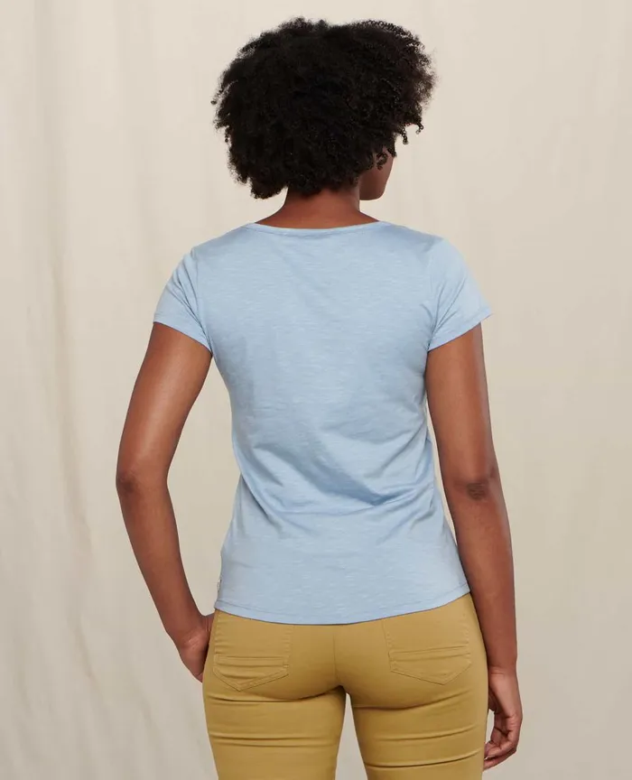 ToadandCo Tops and TShirts Marley II Short Sleeve Tee Weathered Blue 8211 Women039s