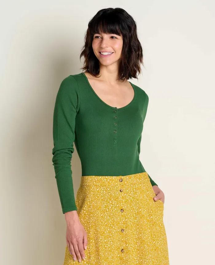 ToadandCo Tops and TShirts Ponderosa Long Sleeve Bodysuit Pasture 8211 Women039s