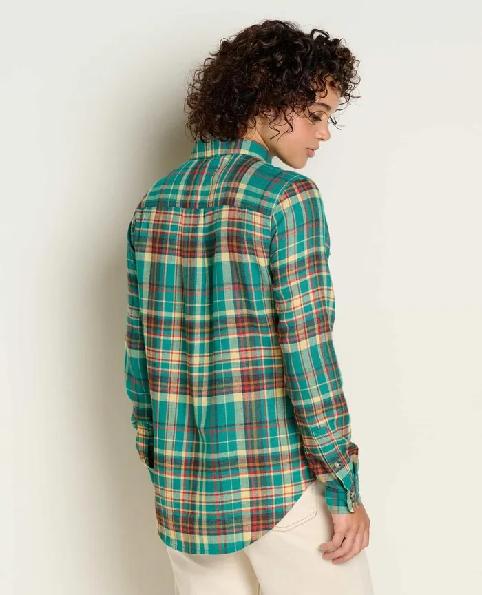 ToadandCo Tops and TShirts ReForm Flannel Shirt Cyan 8211 Women039s