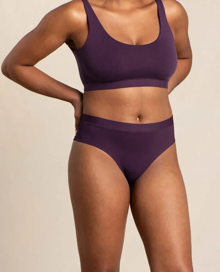 ToadandCo Underwear and Accessories High Rise Bikini Blackberry 8211 Women039s