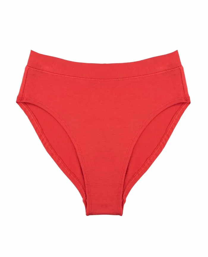ToadandCo Underwear and Accessories High Rise Bikini Lingonberry 8211 Women039s