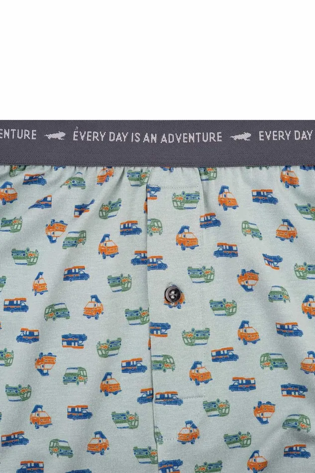 ToadandCo Underwear and Accessories Men039s Boxer Groovy Vans Print 8211 Men039s