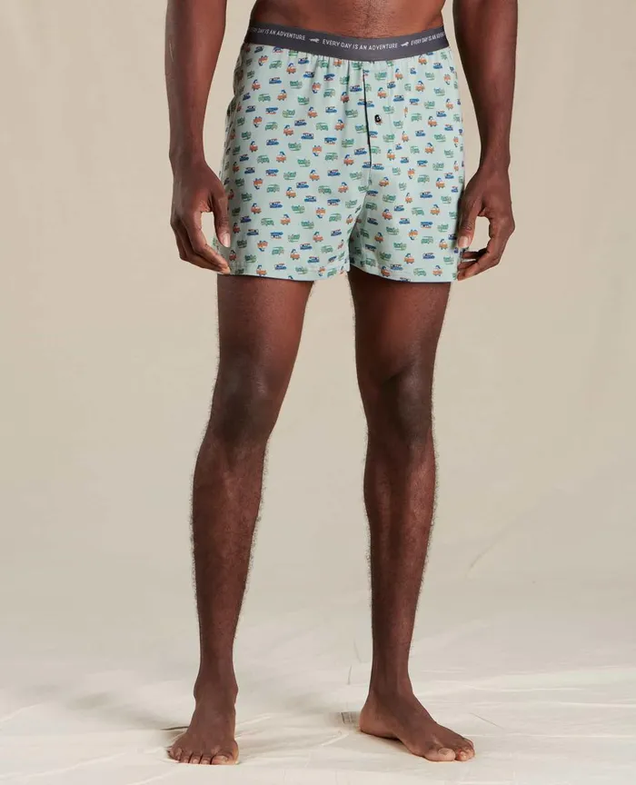 ToadandCo Underwear and Accessories Men039s Boxer Groovy Vans Print 8211 Men039s