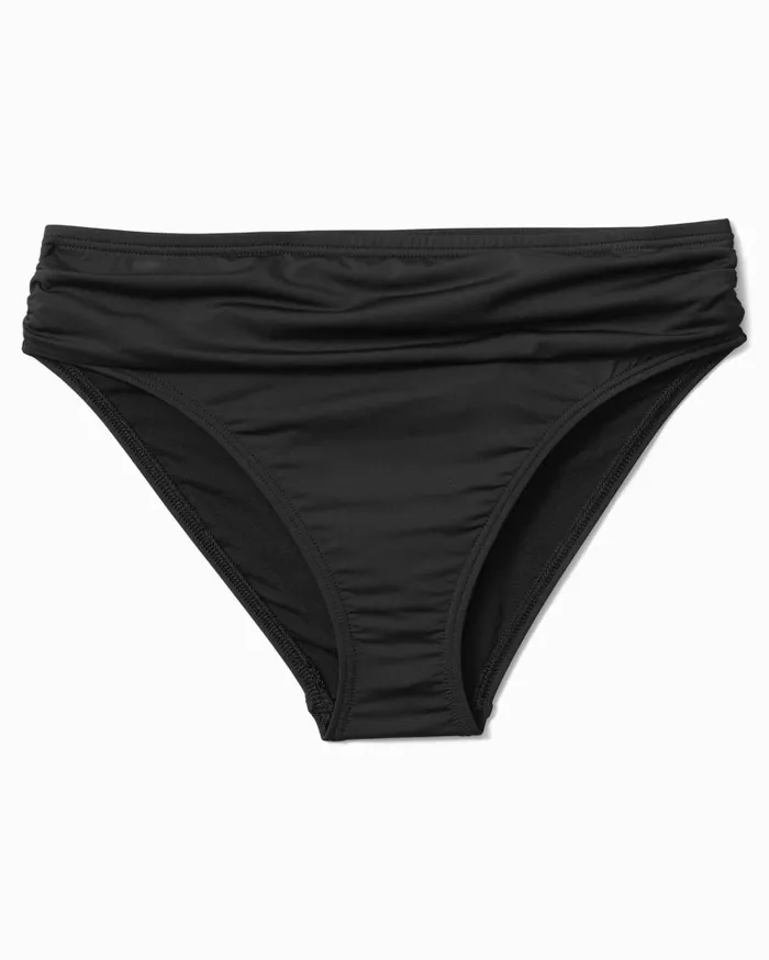 Tommy Bahama Bikini Bottoms Pearl HighWaist Hipster Bikini Bottoms Black 8211 Women Tommy Bahama Bikini Bottoms Pearl HighWaist Hipster Bikini Bottoms Black 8211 Women