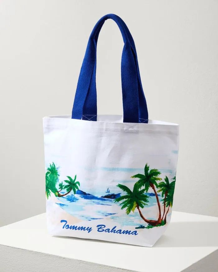 Tommy Bahama Handbags and Clutches Beach Print Reusable Tote Multicolor 8211 WomenBeach and Home Tommy Bahama Handbags and Clutches Beach Print Reusable Tote Multicolor 8211 WomenBeach and Home