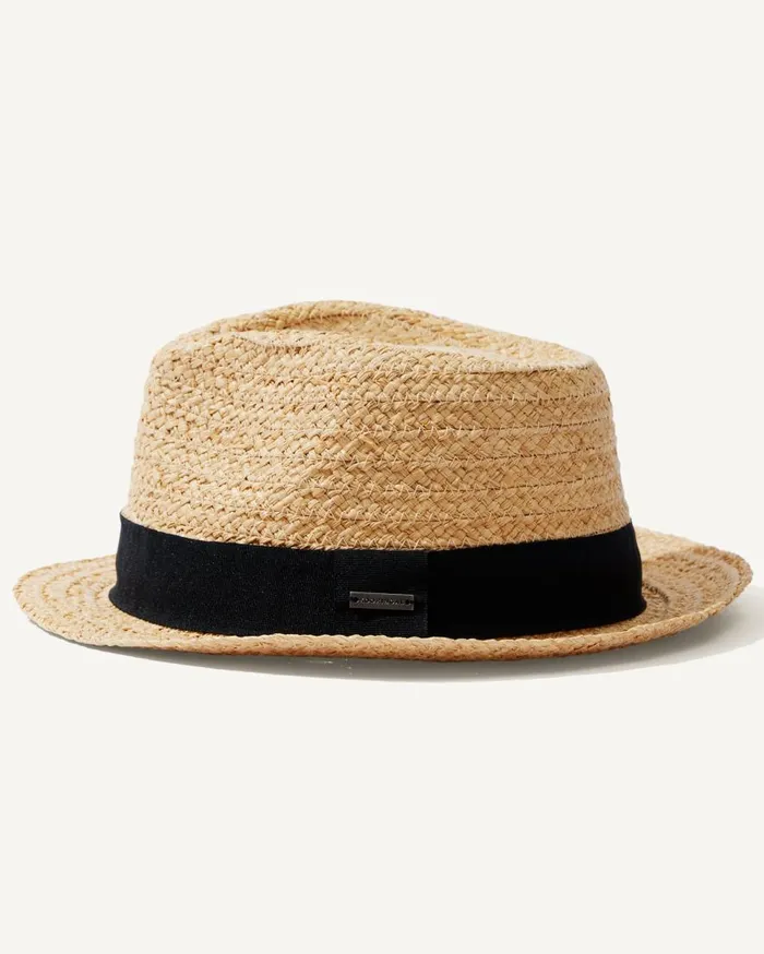 Tommy Bahama Hats and Caps Palm Springs Fedora Hat Natural 8211 Men