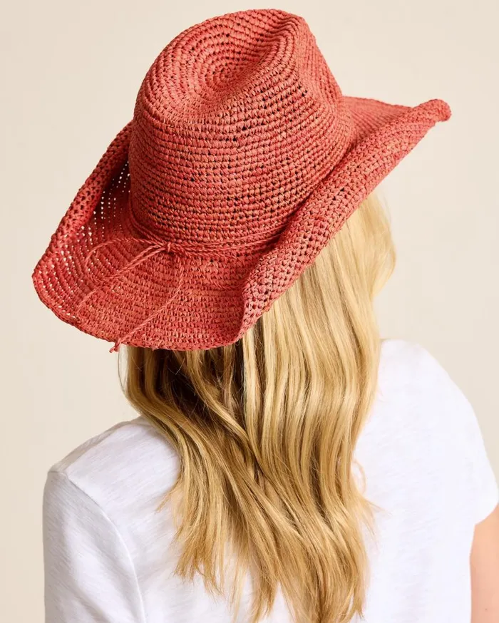 Tommy Bahama Hats and Caps Tanya Raffia Cowboy Hat Hibiscus 8211 Women Tommy Bahama Hats and Caps Tanya Raffia Cowboy Hat Hibiscus 8211 Women