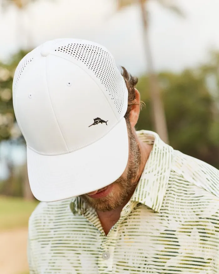 Tommy Bahama Hats and Caps The Clubhouse Marlin Packable Cap White 8211 Men Tommy Bahama Hats and Caps The Clubhouse Marlin Packable Cap White 8211 Men
