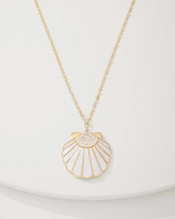 Tommy Bahama Jewelry Moments In Paradise Mother Of Pearl And Shell Pendant Necklace Gold 8211 Women Tommy Bahama Jewelry Moments In Paradise Mother Of Pearl And Shell Pendant Necklace Gold 8211 Women