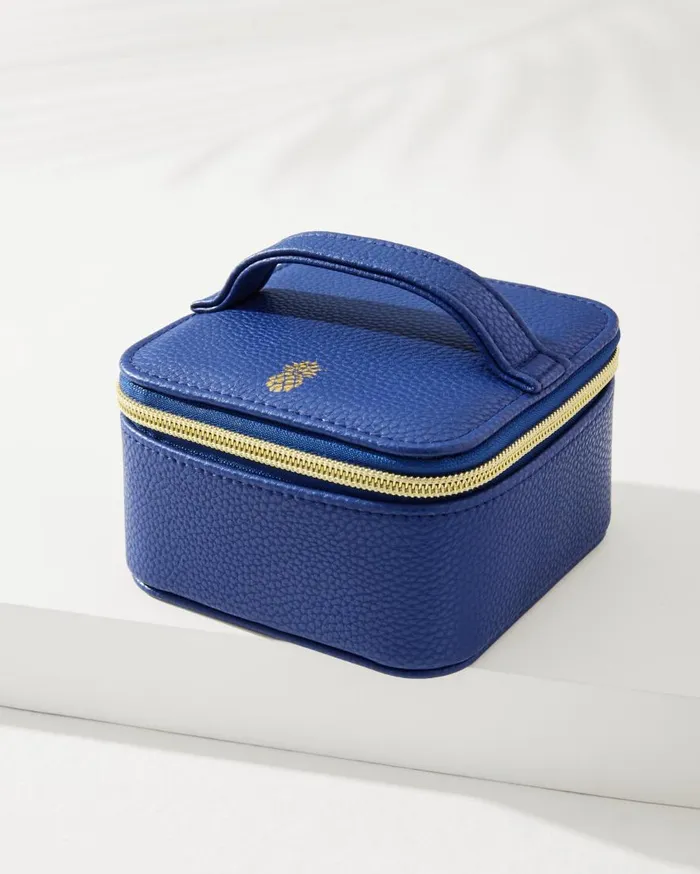 Tommy Bahama Luggage and Travel Leah Navy Travel Jewelry Case With Pouch Navy 8211 WomenBeach and Home Tommy Bahama Luggage and Travel Leah Navy Travel Jewelry Case With Pouch Navy 8211 WomenBeach and Home