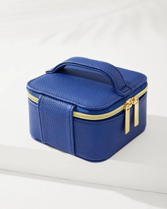Tommy Bahama Luggage and Travel Leah Navy Travel Jewelry Case With Pouch Navy 8211 WomenBeach and Home Tommy Bahama Luggage and Travel Leah Navy Travel Jewelry Case With Pouch Navy 8211 WomenBeach and Home