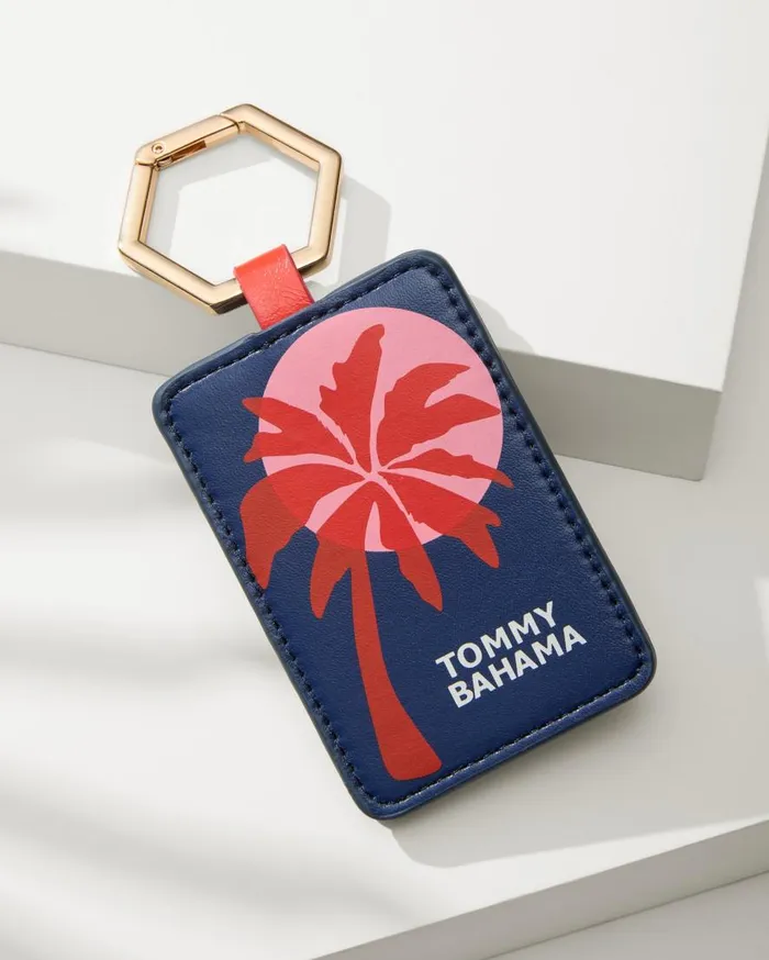 Tommy Bahama Luggage and Travel Palm Tree Magnetic Hat Clip Navy 8211 WomenBeach and Home