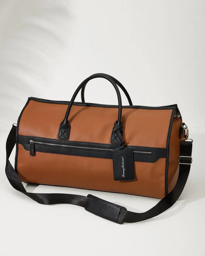Tommy Bahama Luggage and Travel Siena Tan 2in1 Garment Duffel Bag Chestnut 8211 Beach and HomeMen Tommy Bahama Luggage and Travel Siena Tan 2in1 Garment Duffel Bag Chestnut 8211 Beach and HomeMen
