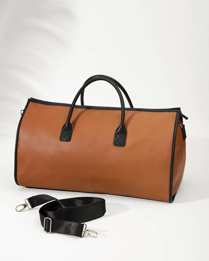 Tommy Bahama Luggage and Travel Siena Tan 2in1 Garment Duffel Bag Chestnut 8211 Beach and HomeMen Tommy Bahama Luggage and Travel Siena Tan 2in1 Garment Duffel Bag Chestnut 8211 Beach and HomeMen