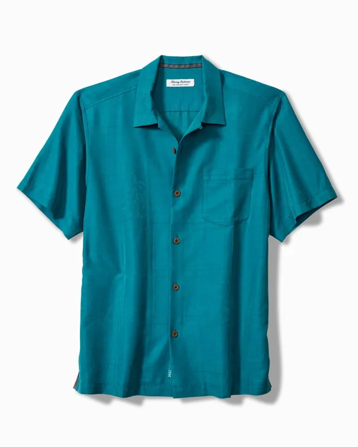 Tommy Bahama Shirts Coconut Point Palm Isle IslandZone Camp Shirt Academy 8211 Men