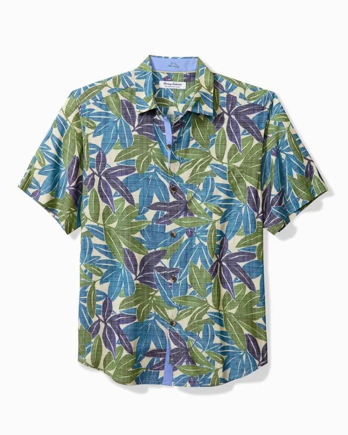 Tommy Bahama Shirts Coconut Point Vista Veronda IslandZone Camp Shirt Bonsai 8211 Men