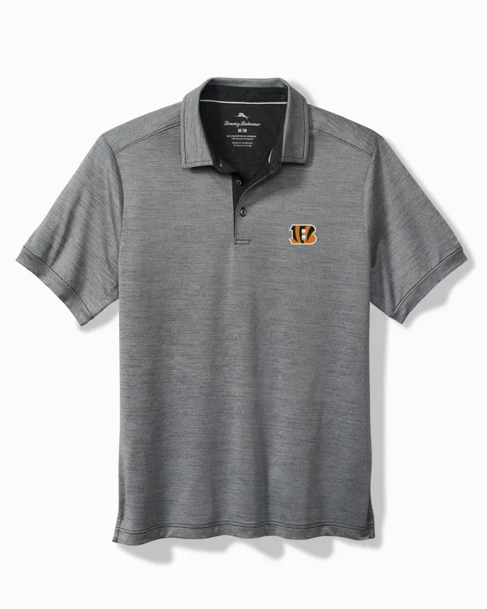 Tommy Bahama Shirts NFL San Raphael IslandZone Polo Cincinnatibengals 8211 Men