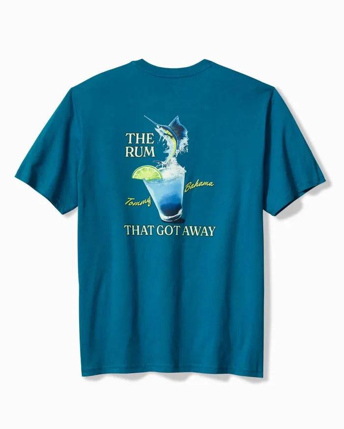 Tommy Bahama Shirts The Rum That Got Away Graphic TShirt Blue Allure 8211 Men