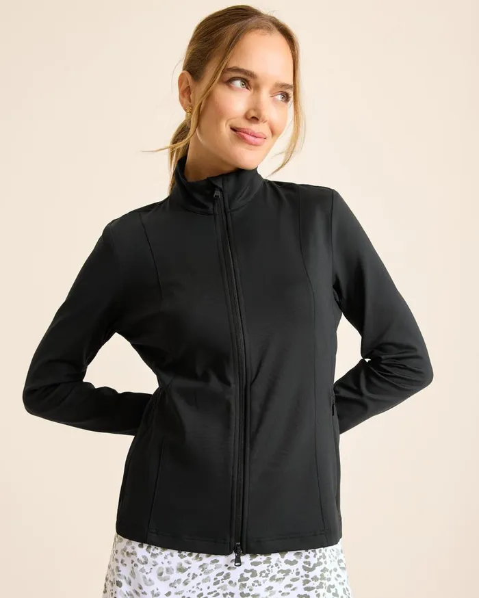 Tommy Bahama Sweatshirts Aubrey IslandZone FullZip Jacket Black 8211 Women Tommy Bahama Sweatshirts Aubrey IslandZone FullZip Jacket Black 8211 Women