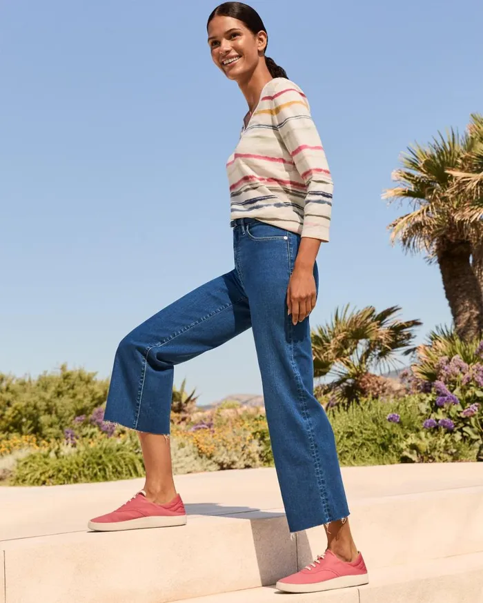 Tommy Bahama Tops and Shirts Ashby Isles Sealight Stripe 34Sleeve TShirt Coconut 8211 Women Tommy Bahama Tops and Shirts Ashby Isles Sealight Stripe 34Sleeve TShirt Coconut 8211 Women